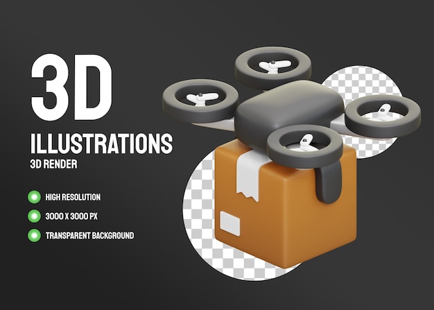 3D Drone Delivery