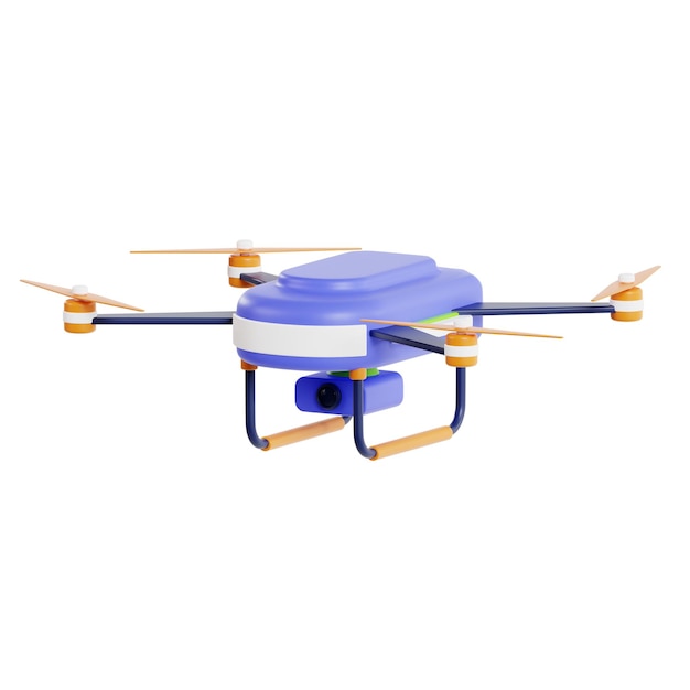 Drone 3d con action camera drone quadrirotore con fotocamera