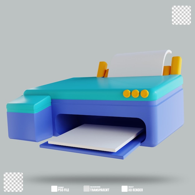 3d drukarka ilustracyjna 3