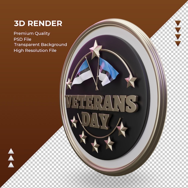 3d Dzień Weteranów Estonii renderujący prawy widok
