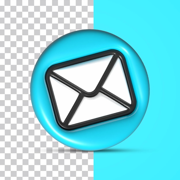 PSD 3d e-mailpictogram