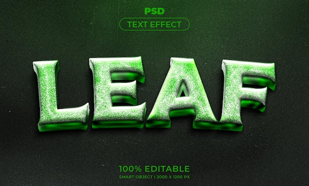 3d editable text and logo effect style mockup with dark abstract background