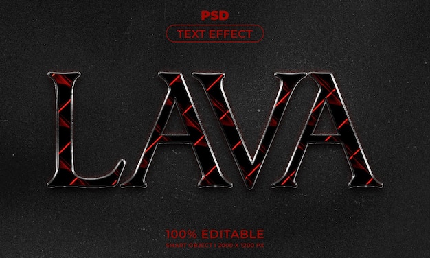 3d editable text and logo effect style mockup with dark abstract background