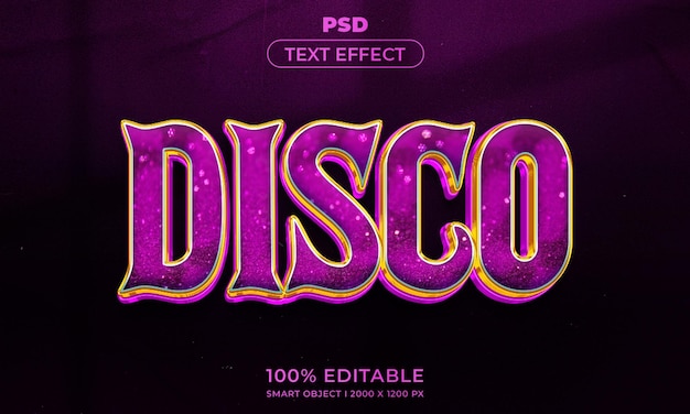 3d editable text and logo effect style mockup with dark abstract background