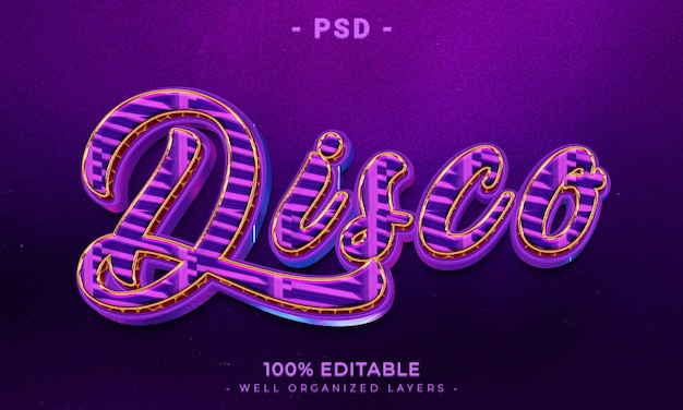 3d editable text and logo effect style mockup with dark abstract background