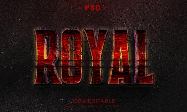3d редактируемый текстовый эффект с фоном