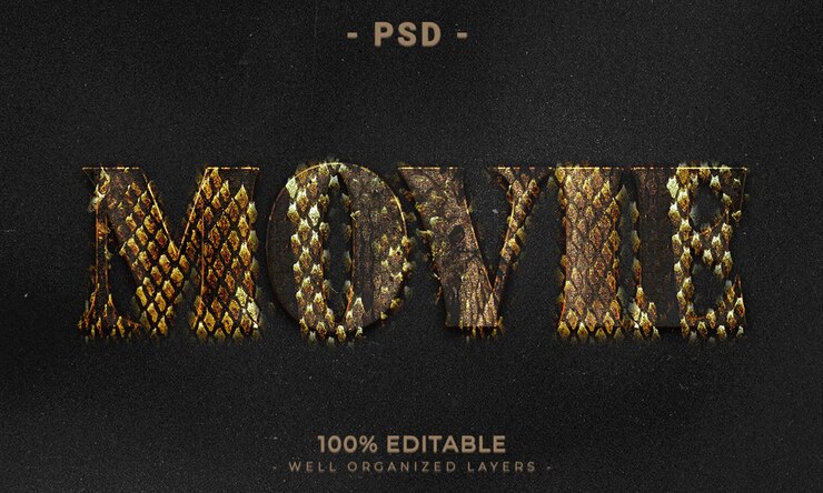 PSD 3d editable text effect style with background