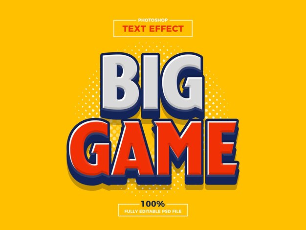 3d editable text effect