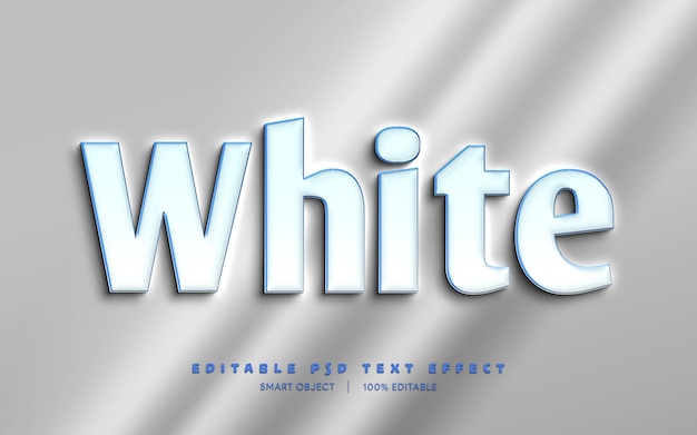 3d editable text effect