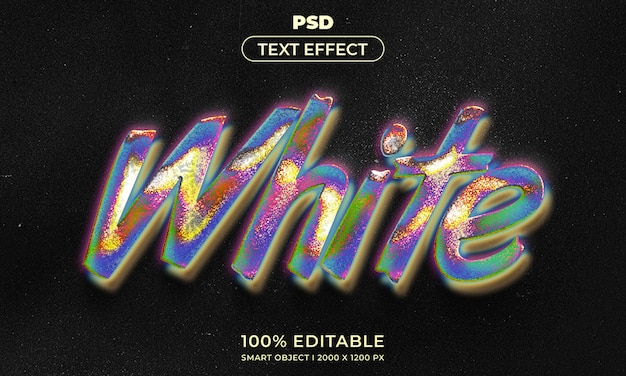 3d редактируемый макет в стиле текста и логотипа с темным абстрактным фоном