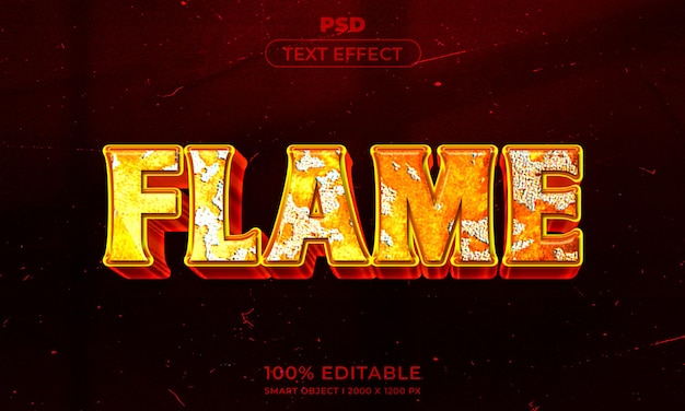 3d editable text and logo effect style mockup with dark abstract background