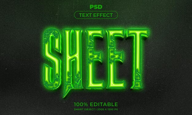 PSD 3d editable text and logo effect style mockup with dark abstract background