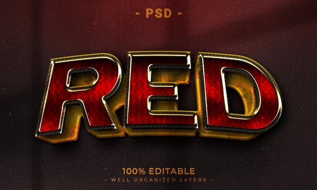 3d editable text and logo effect style mockup with dark abstract background