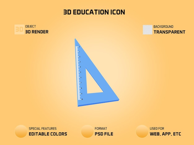 3d образование значок треугольник