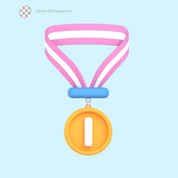 3D Education Medal