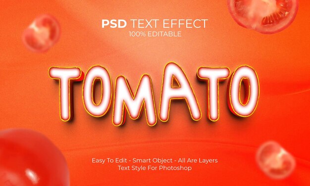 PSD 3d effect tekst