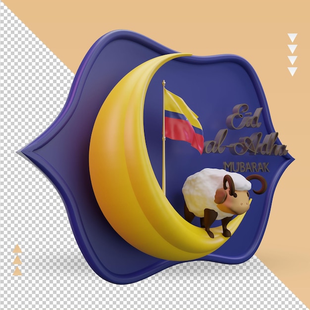 3d eid al adha venezuela vlag weergave linker weergave