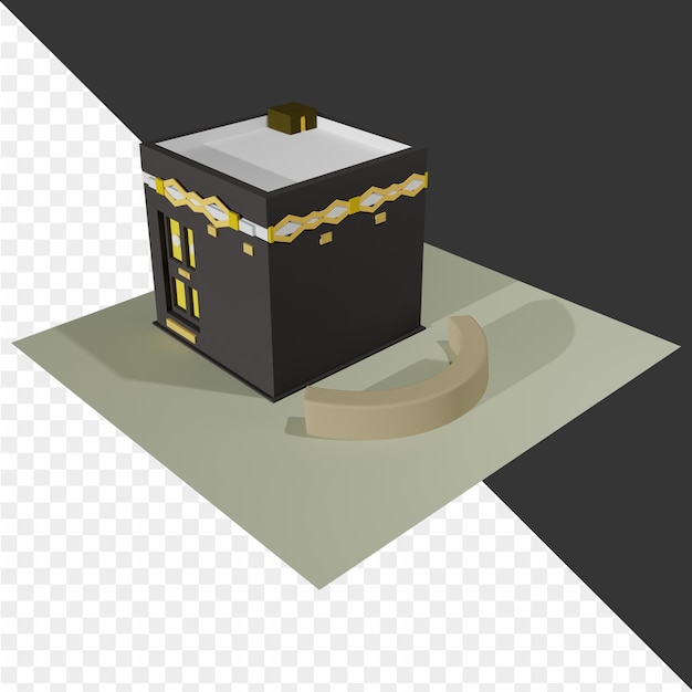 PSD 3d eid al fitr illustrations