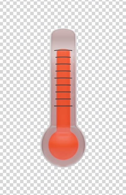 3d element thermometer at high temperature
