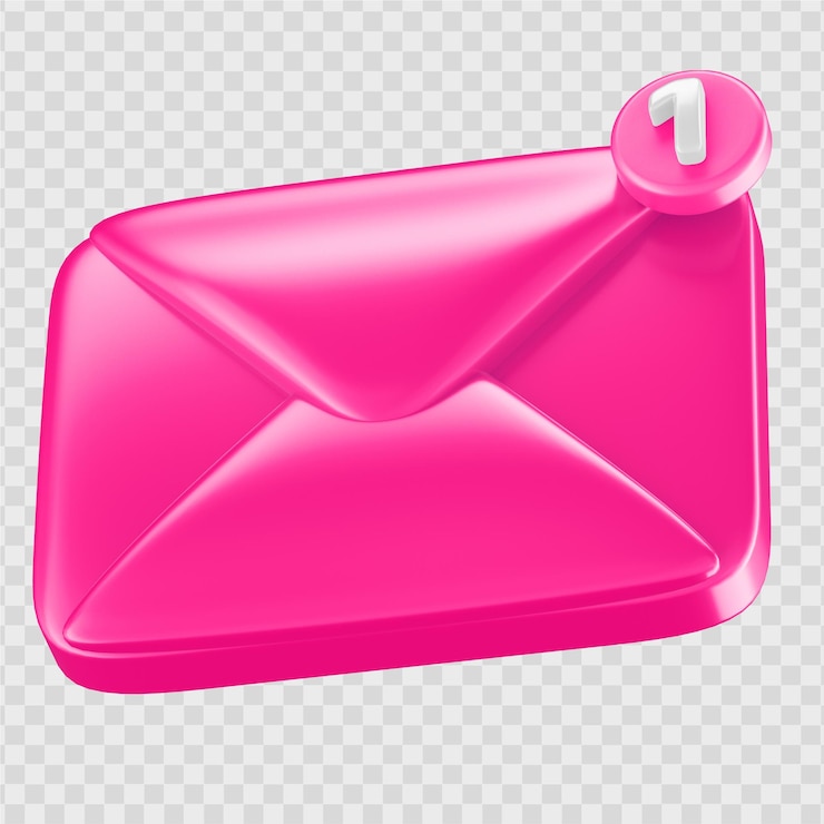 PSD 3d 이메일 아이콘
