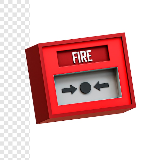 PSD 3d emergency fire button