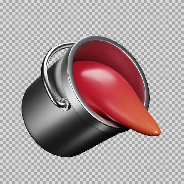 3D-emmer dynamisch kleurenpictogram