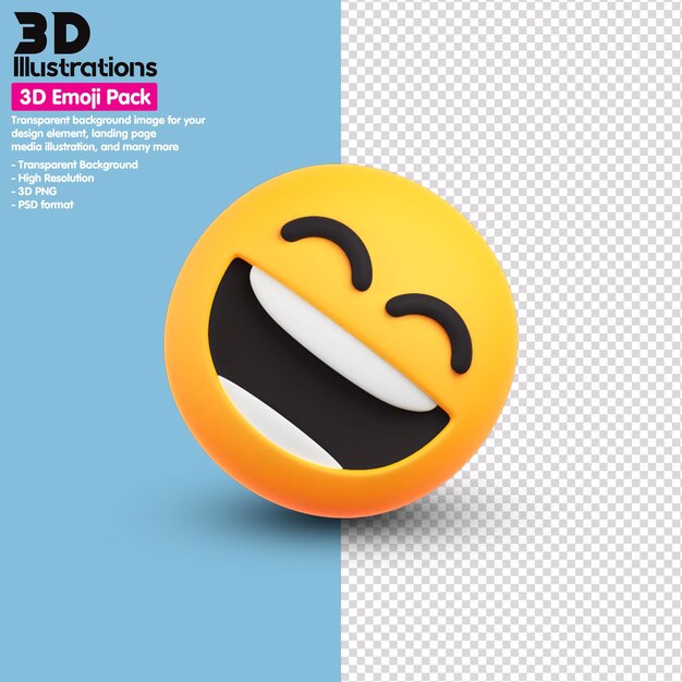 3d emoji pack icons around 3d rendering