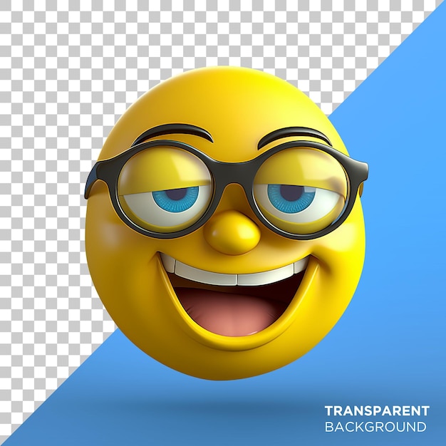 PSD 3d emoji weergave