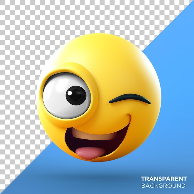 3D emoji weergave