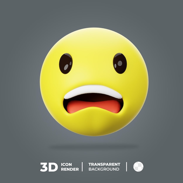 3d emoticon verdrietig