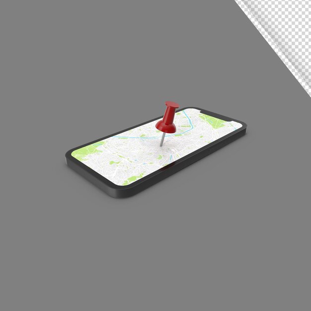 3d environment object with transparent background