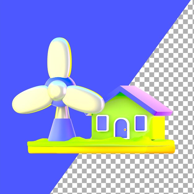 PSD 3d eolic energy