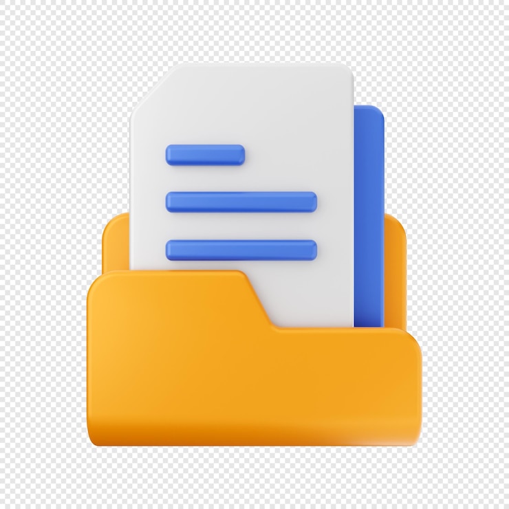 PSD 3d essential icon illustration
