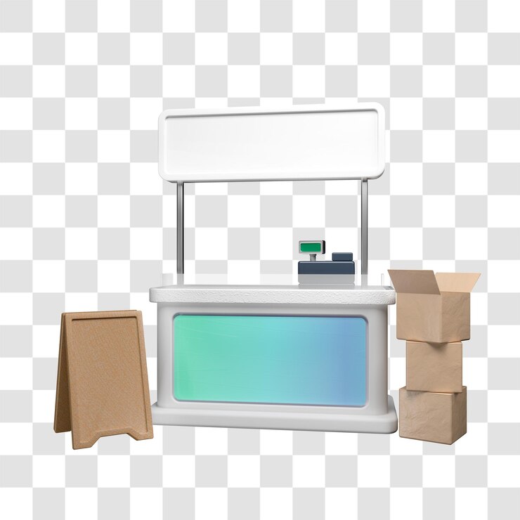 3D 전시 및 바자르 판매 부스 프랜차이즈