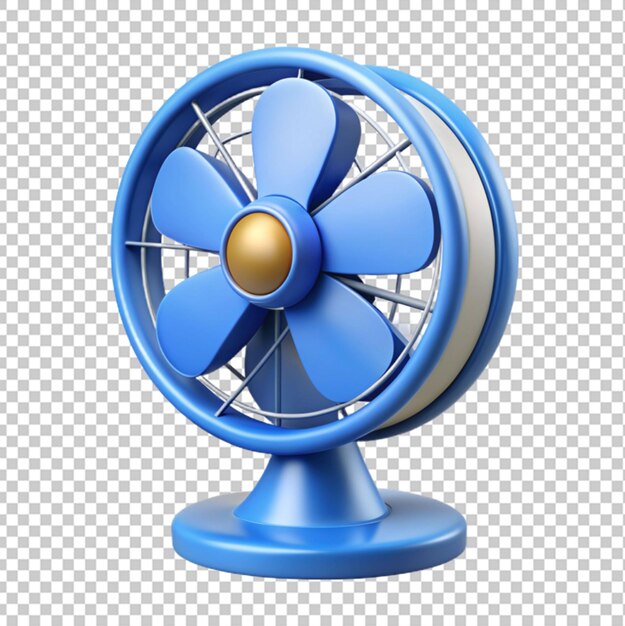 PSD png di ventilatore 3d