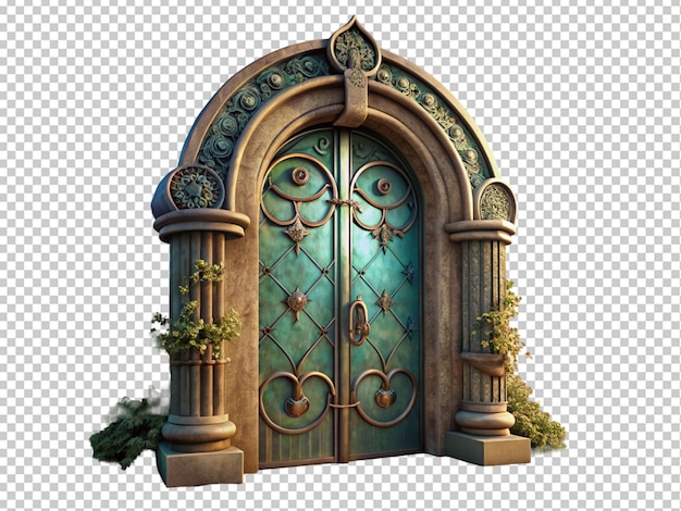 PSD 3d fantasy door