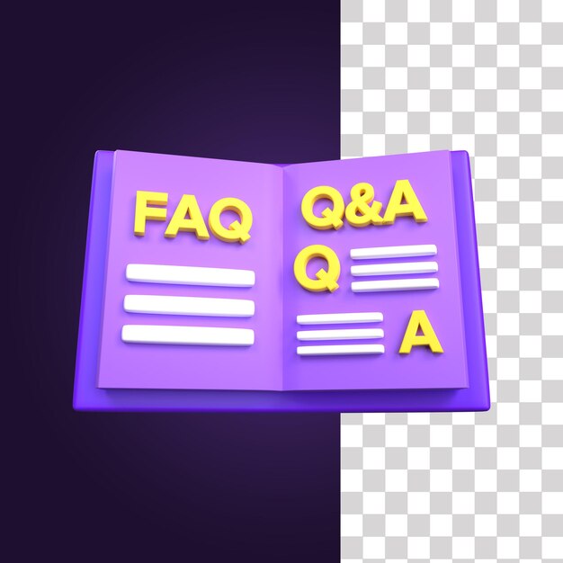 3d Faq 아이콘 1