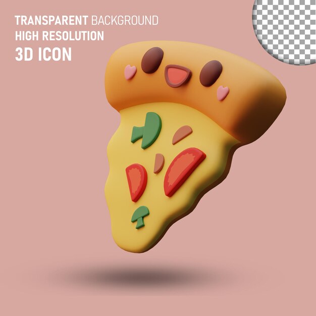 Iconica 3d del fast food