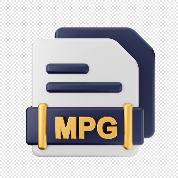 3d file format icon illustration render