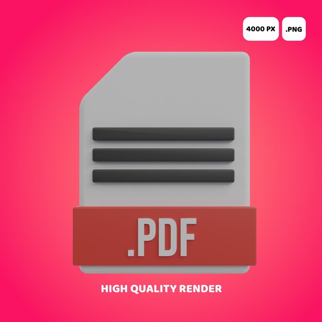 PSD formato file 3d pdf