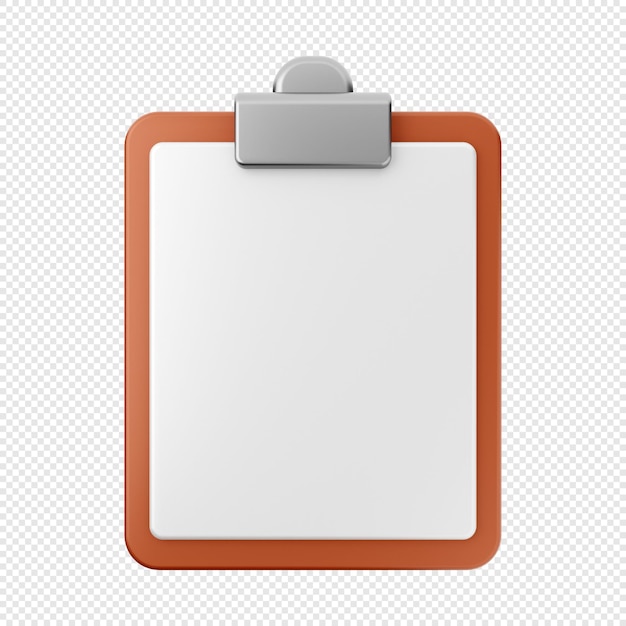 3D File Report Icon Illustration