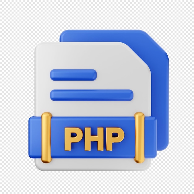 3D-filformat ikon illustration rendering