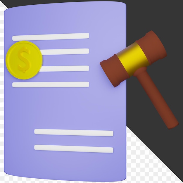 PSD 3d finance icon