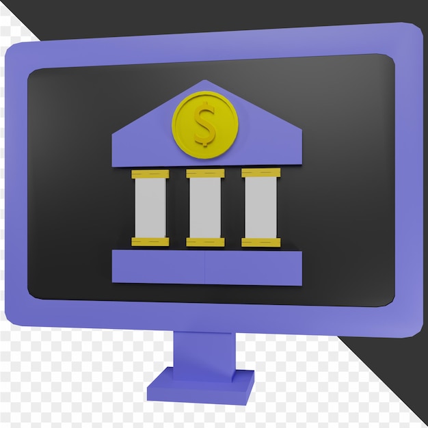 3d finance icon