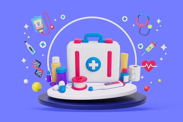 3d first-aid kit