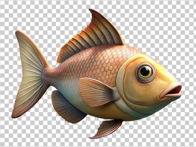 PSD 3d fish