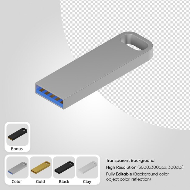 PSD 3d flash-station