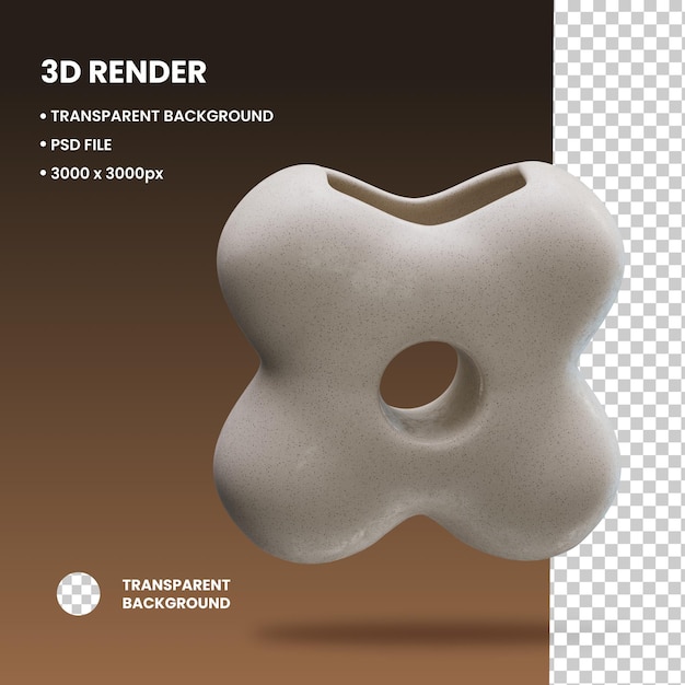 3d flower pot