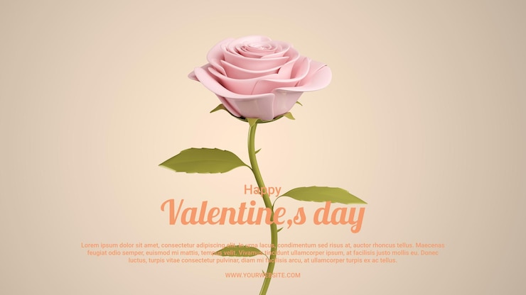 PSD 3d 花朵模板的設計