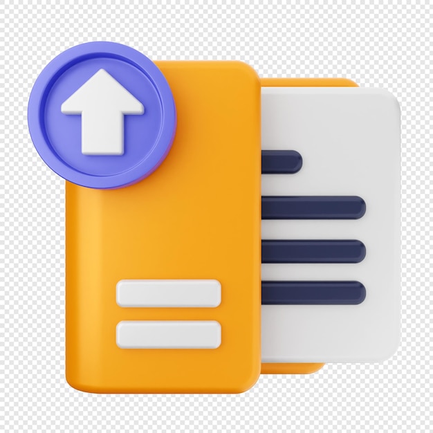 3d folder file document